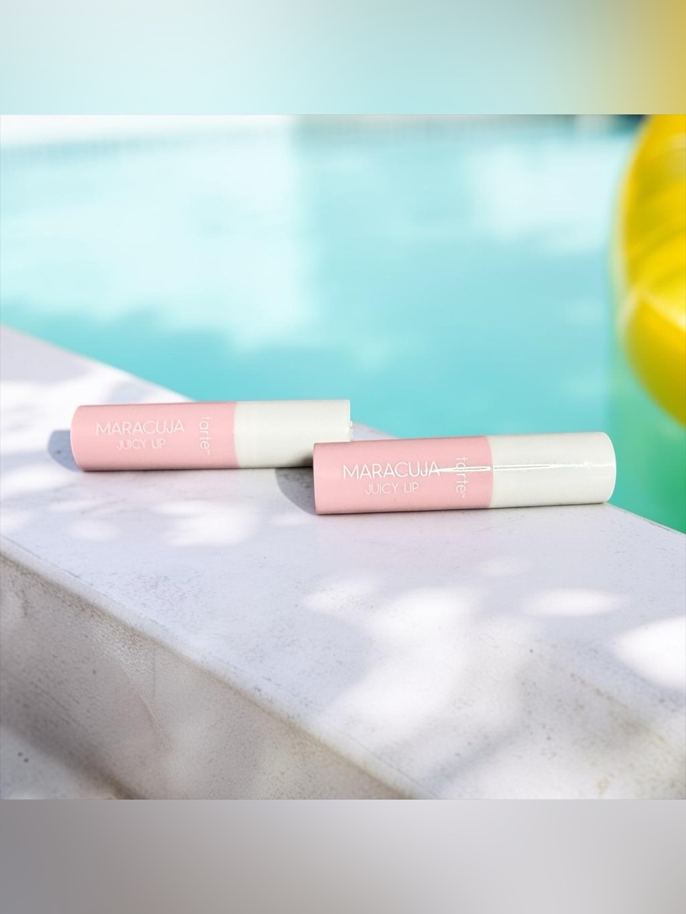 💕tarte💕Maracuja Juicy Lip Balm Duo in Orchid/Travel Size/NIP